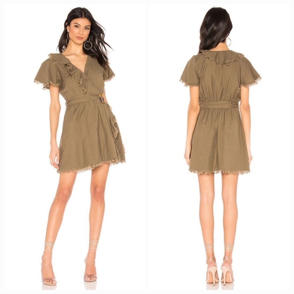 NWT Tularosa | Revolve | Olive Green Elias Dress Size Large